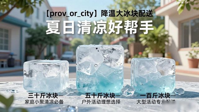 保定降温大冰块配送 夏日清凉好帮手